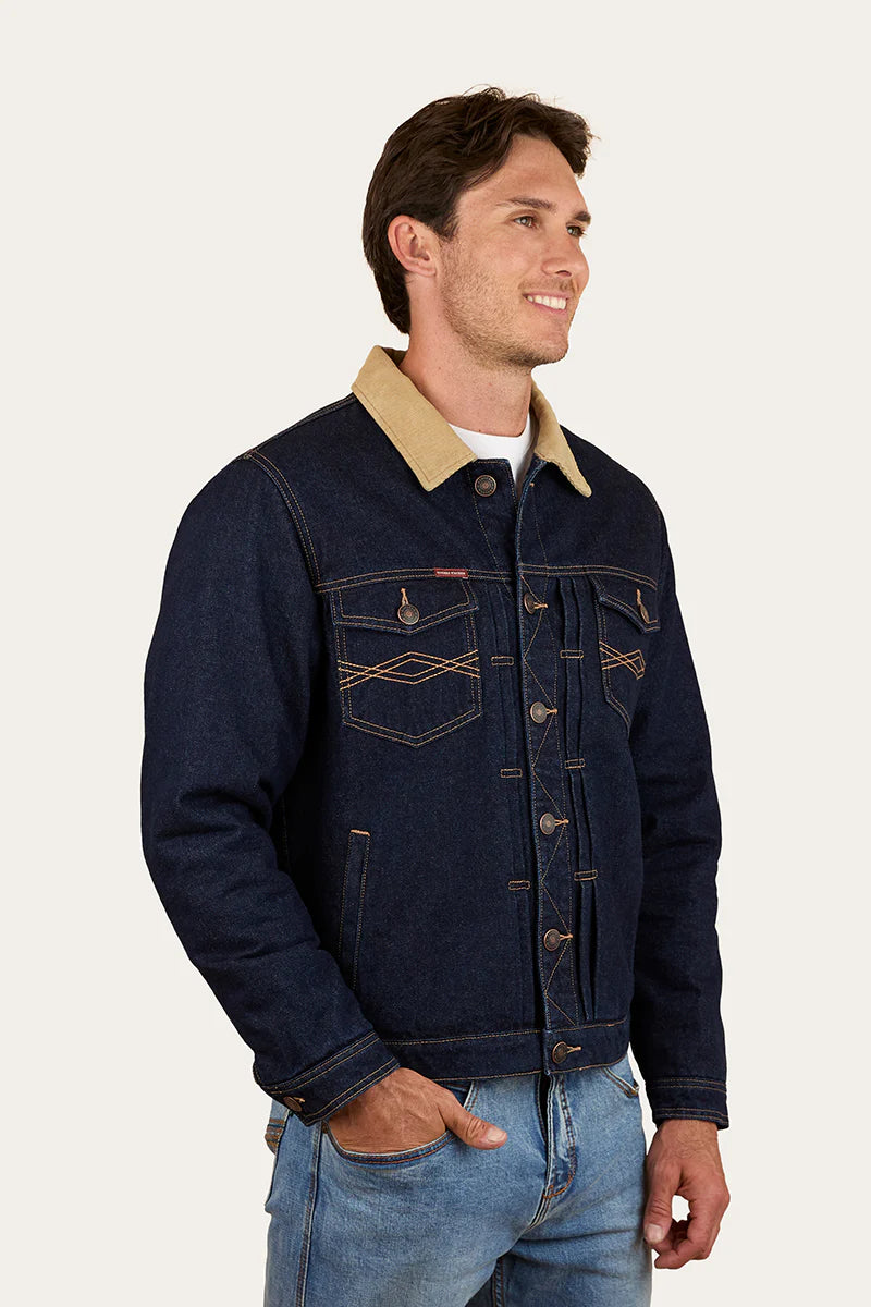 Devonport Mens Denim Trucker Jacket