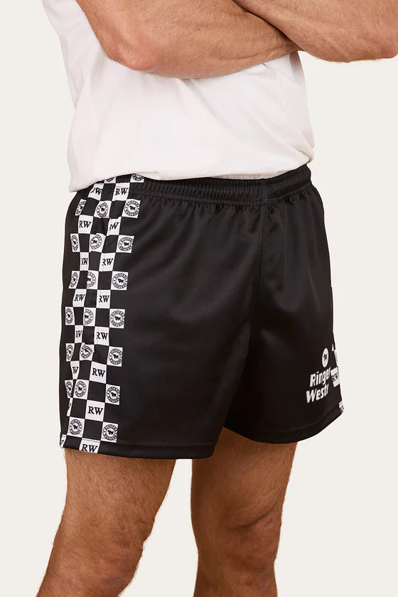 RW Check Footy Short