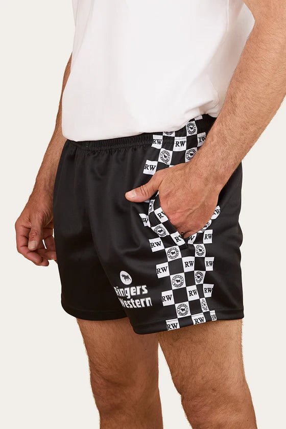 RW Check Footy Short