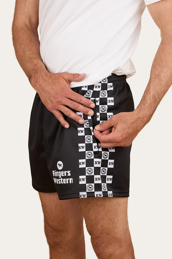RW Check Footy Short