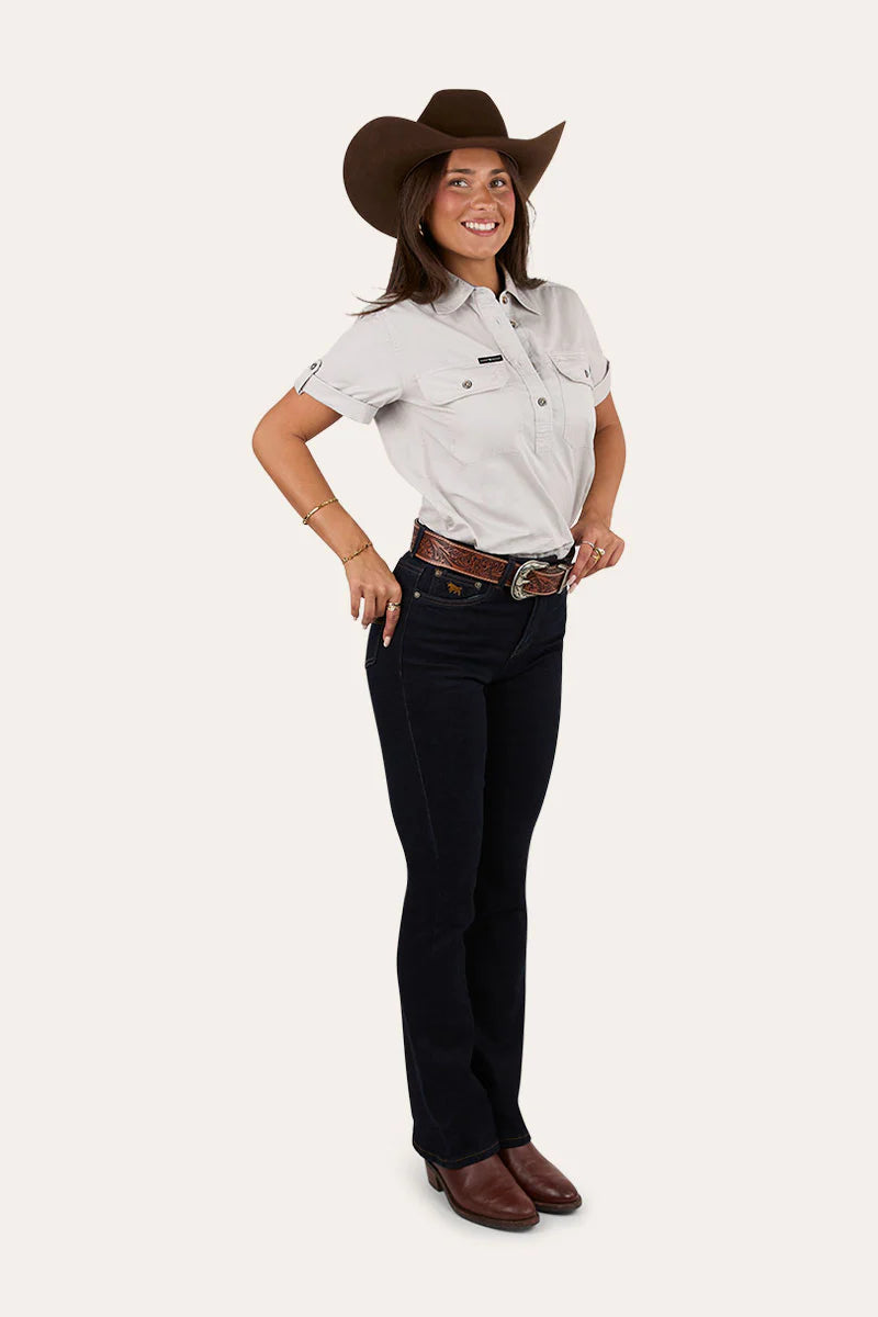 Penny Womens High Rise Bootleg Jean