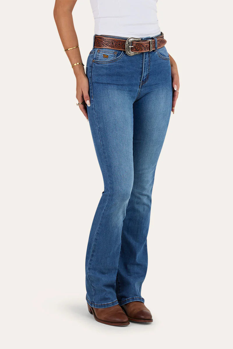 Penny Rodeo Womens High Rise Bootleg Jean