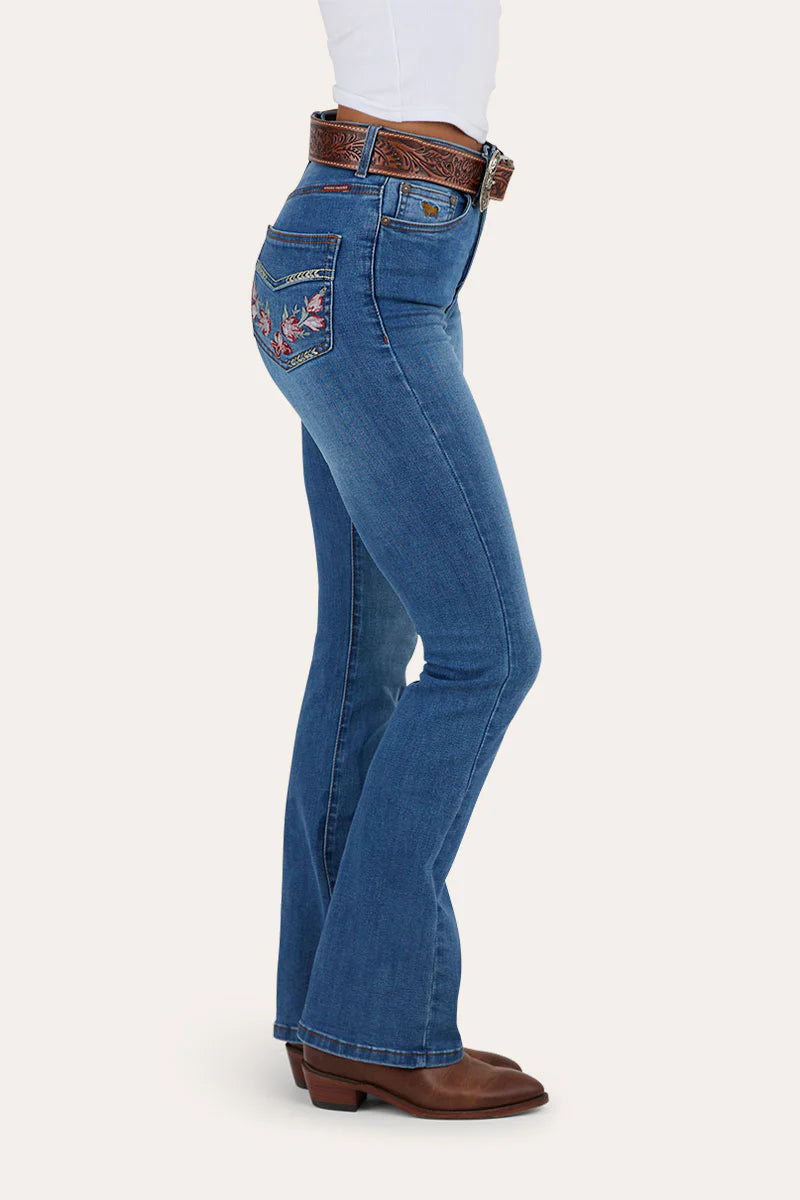 Penny Rodeo Womens High Rise Bootleg Jean