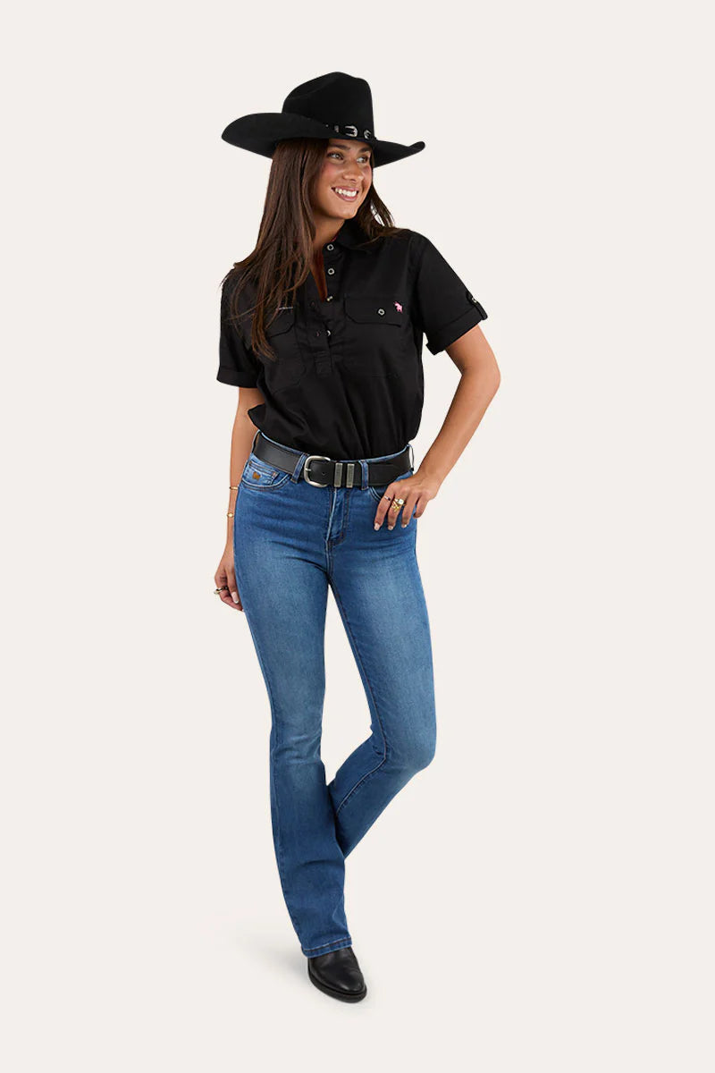 Penny Rodeo Womens High Rise Bootleg Jean