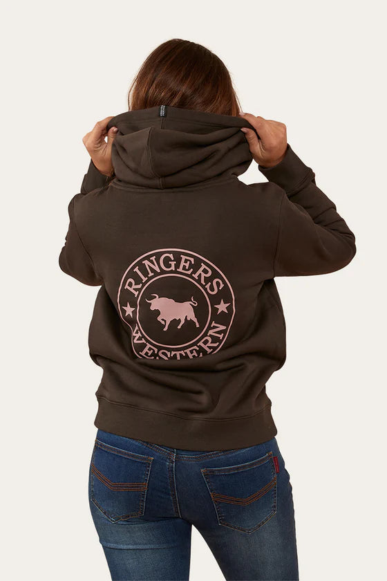 Signature Bull Womens Pullover Hoodie
