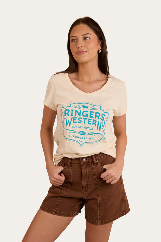 Quality Goods Womens V Neck T Shirt
