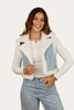 Vintage Light Blue - Dark Mid Blue