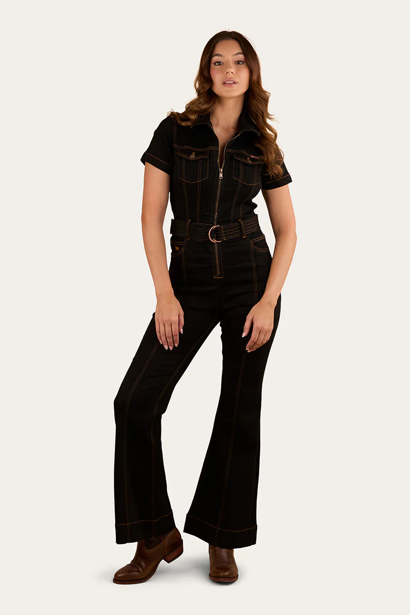 Jazmine Womens Bootleg Jumpsuit