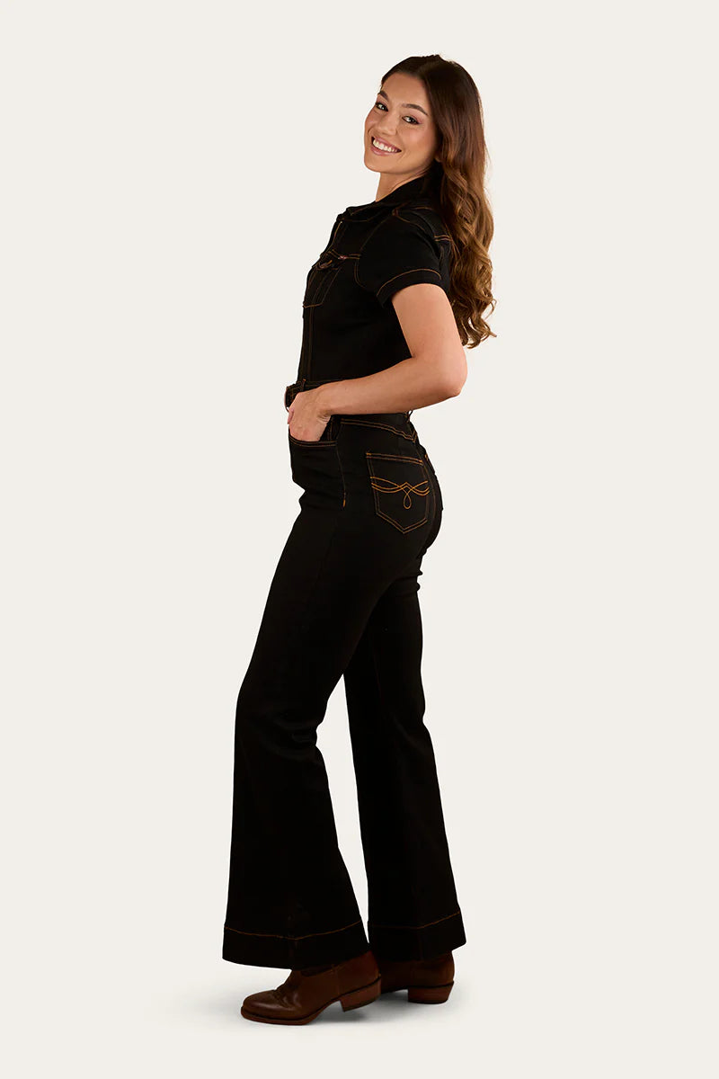 Jazmine Womens Bootleg Jumpsuit