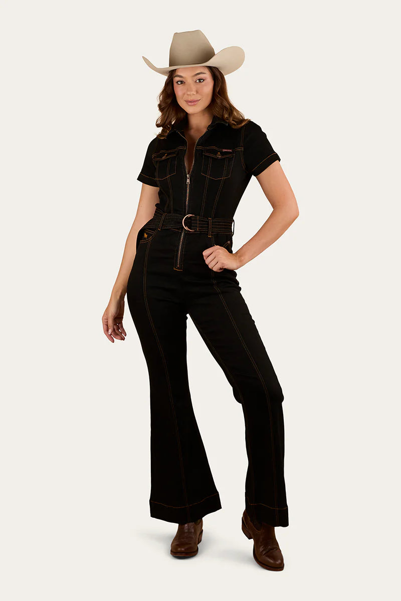Jazmine Womens Bootleg Jumpsuit