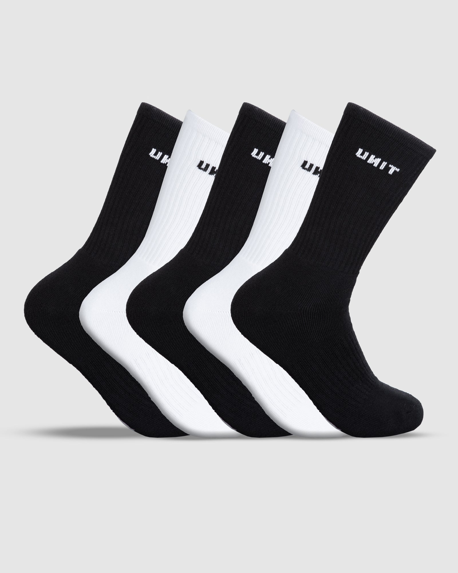 MENS SOCKS - BAMBOO 5 PACK - STORM