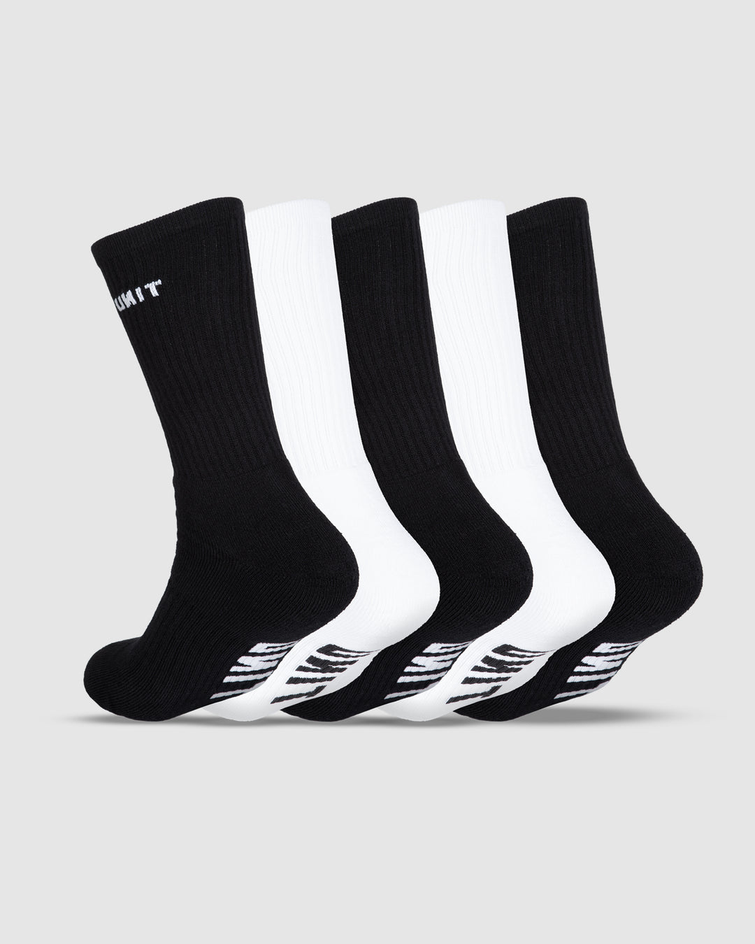 MENS SOCKS - BAMBOO 5 PACK - STORM