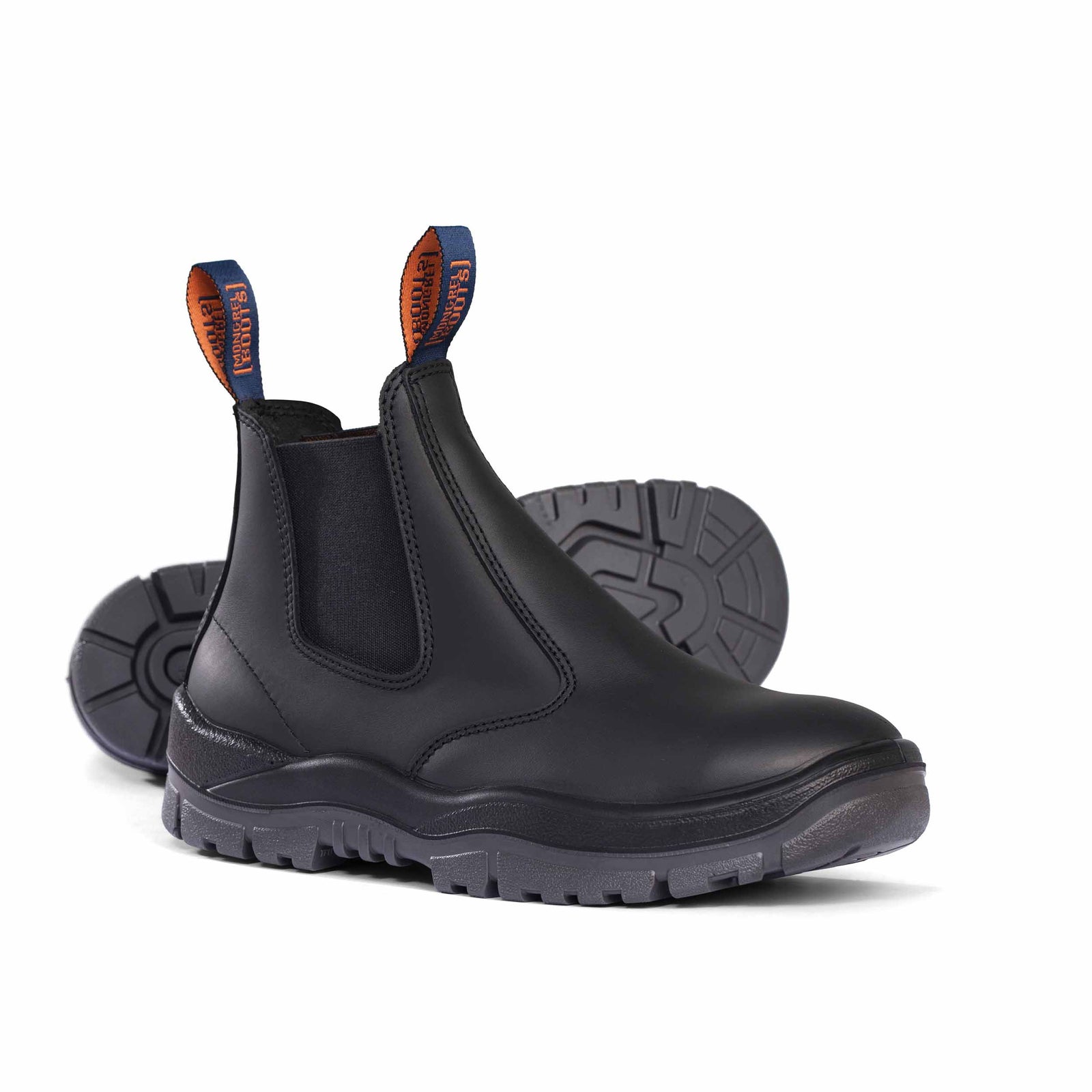 Black Oil Kip Premium Elastic Sided Boot