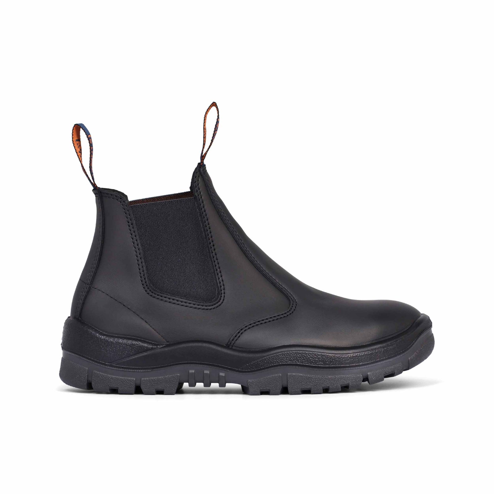 Black Oil Kip Premium Elastic Sided Boot