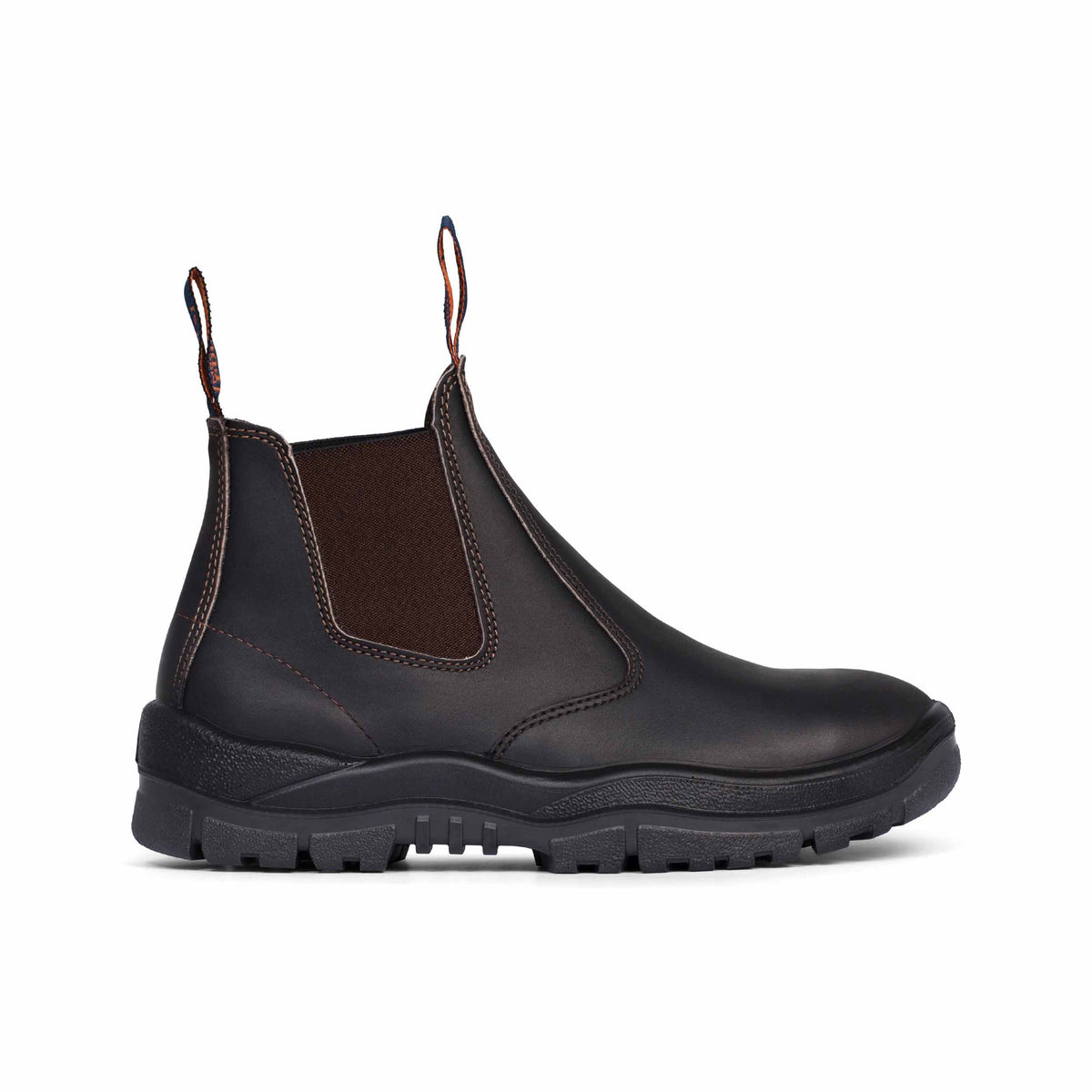 Claret Oil Kip Non-safety Premium Elastic Sided Boot