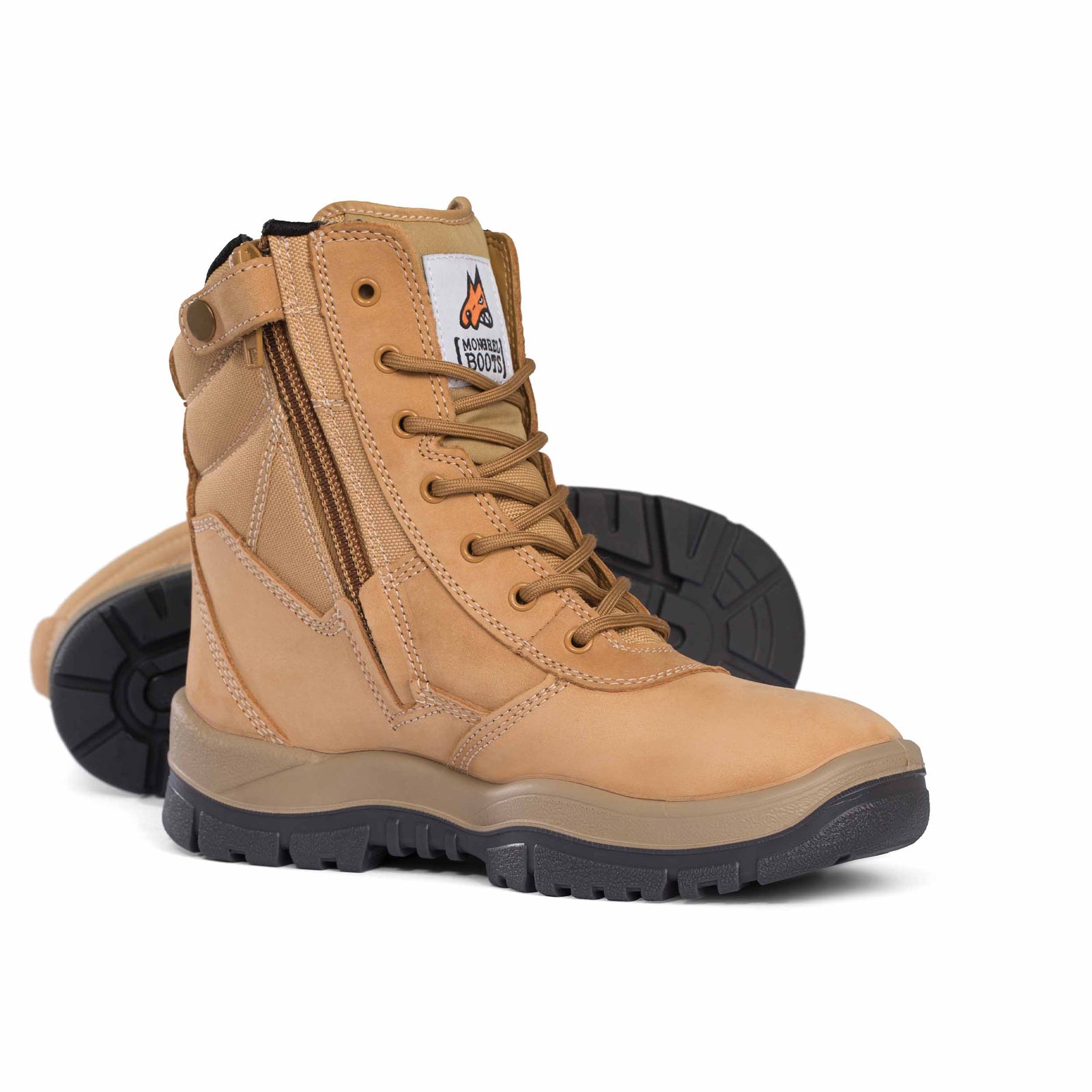Wheat High Leg Zipsider Boot
