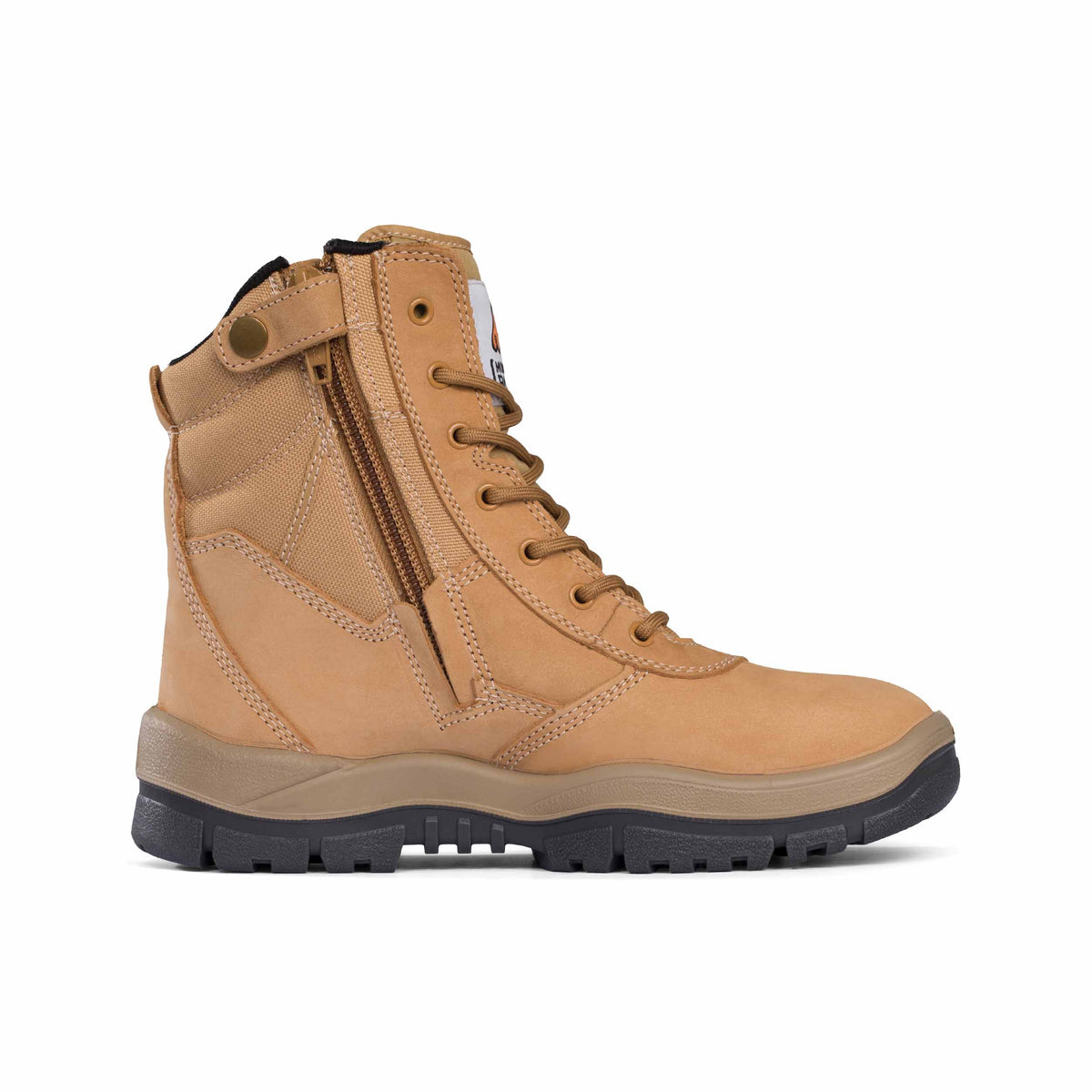 Wheat High Leg Zipsider Boot