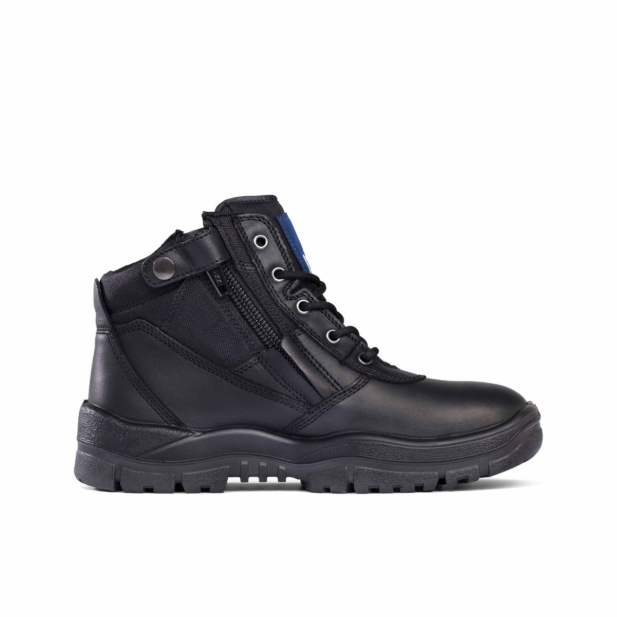 Black Non-safety Zipsider Boot