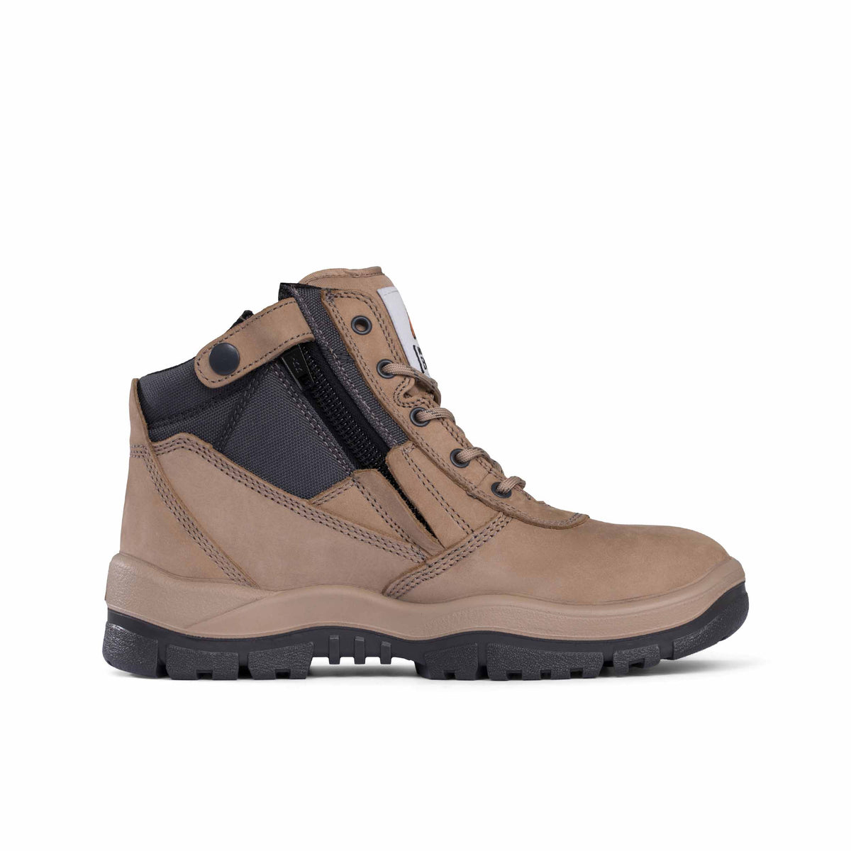 Stone Zipsider Boot