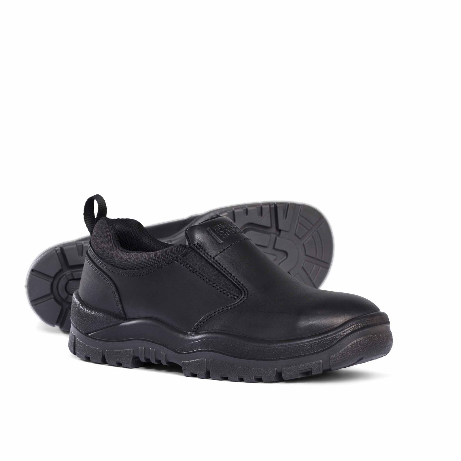 Black Non-safety Slip-on Shoe