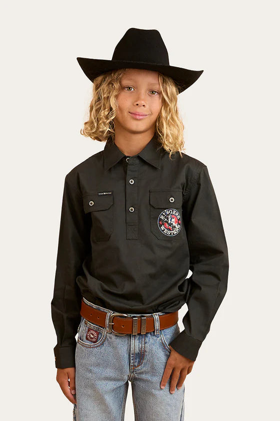 8 Seconds Bucking Bull Work Shirt