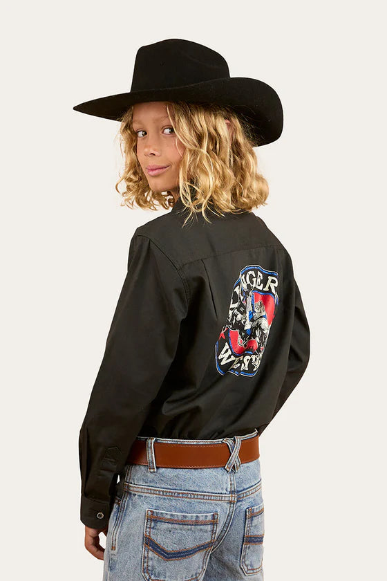 8 Seconds Bucking Bull Work Shirt