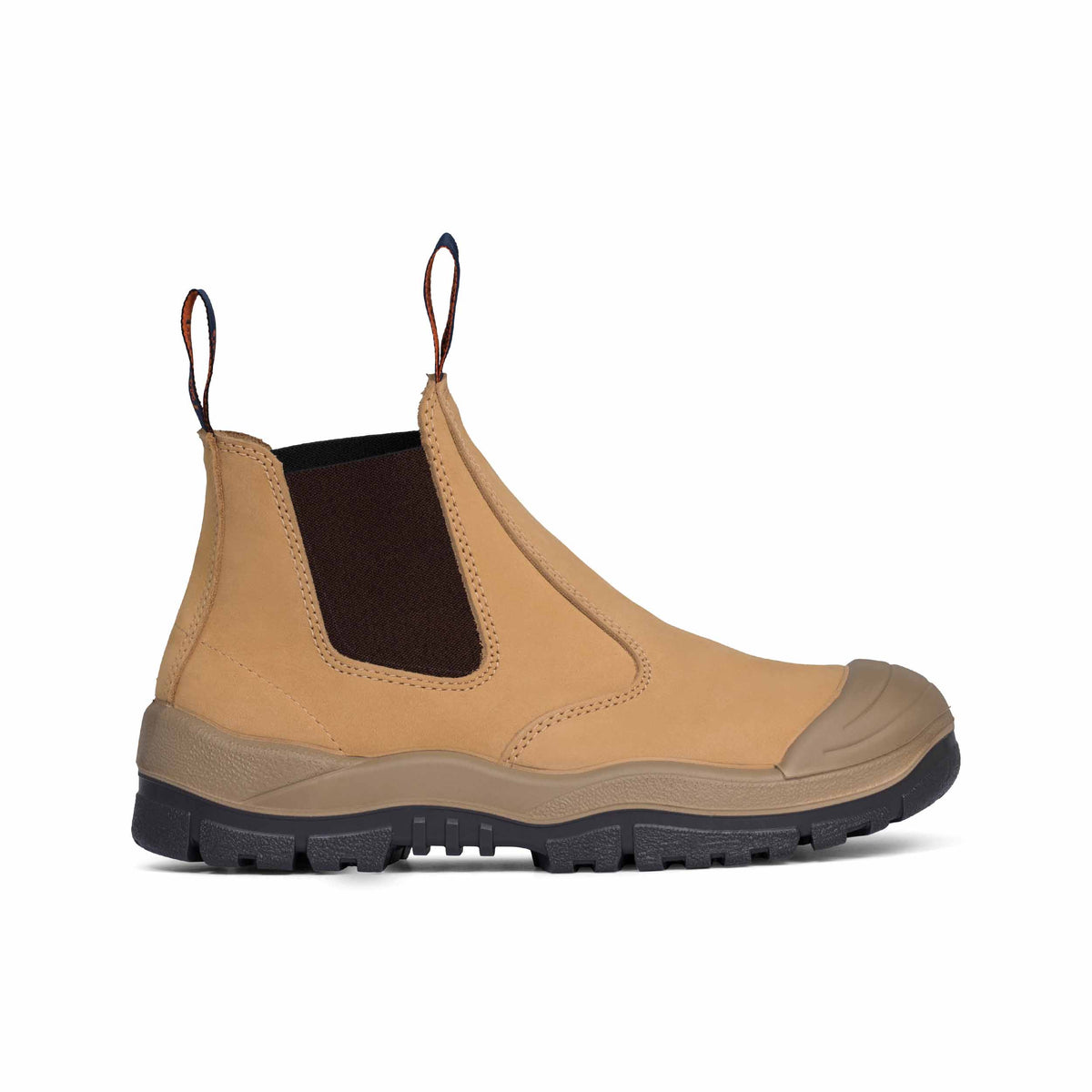 Wheat Premium Elastic Sided Boot W/ Scuff Cap