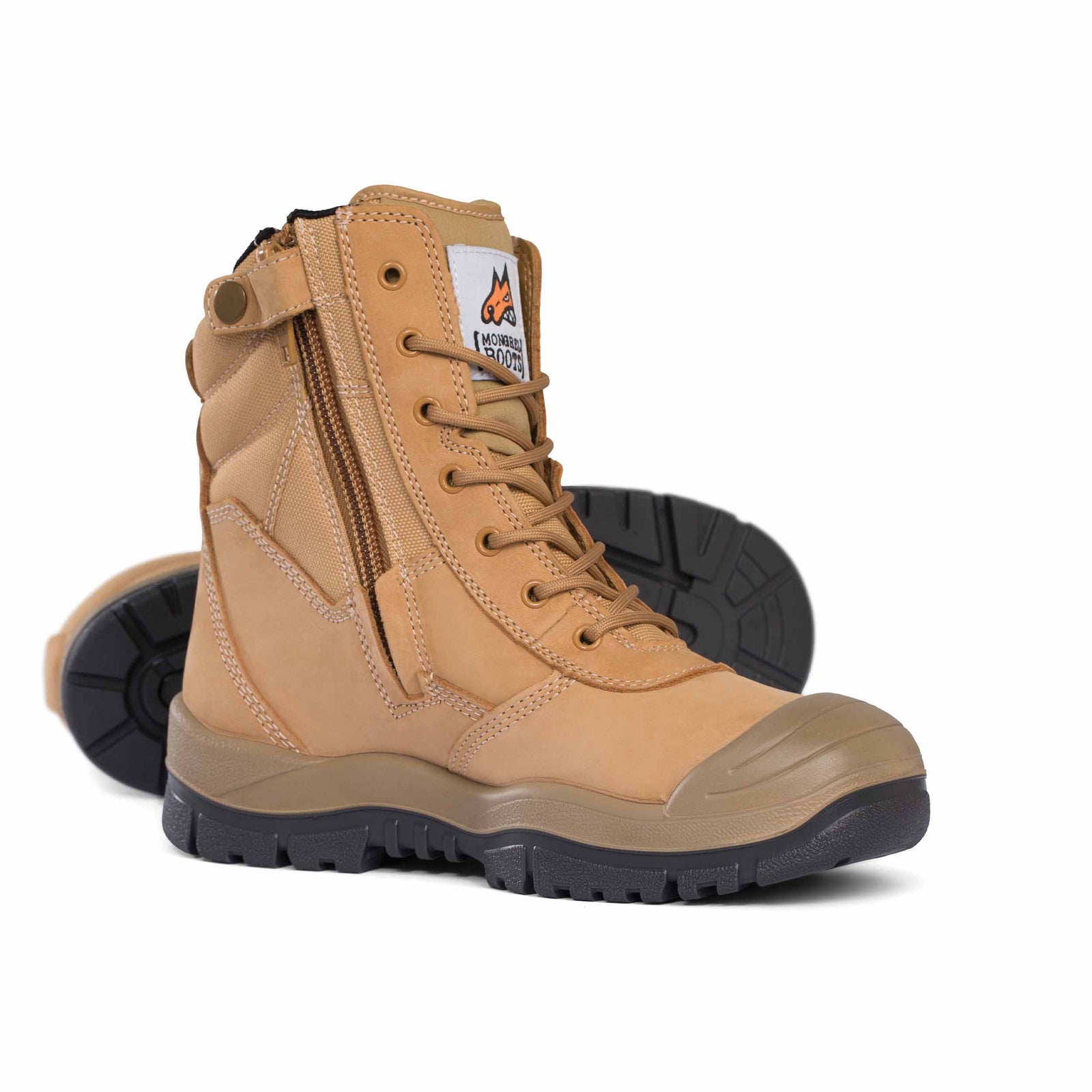Wheat Zipsider Boot