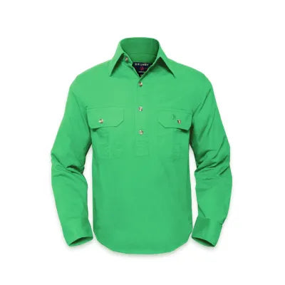 Brumby - Half Button Shirt.