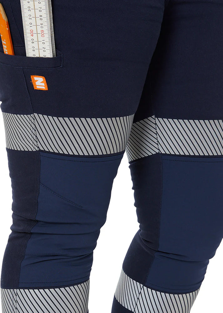 Zadie - The Middy Pant - Mid Rise Reflective