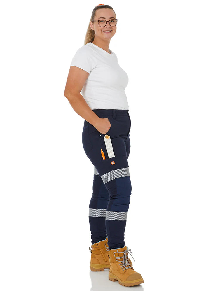Zadie - The Middy Pant - Mid Rise Reflective