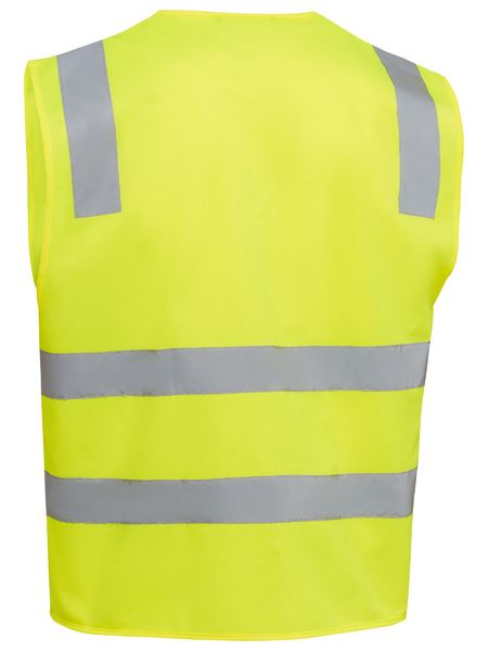 Taped Hi Vis Safety Zip Vest