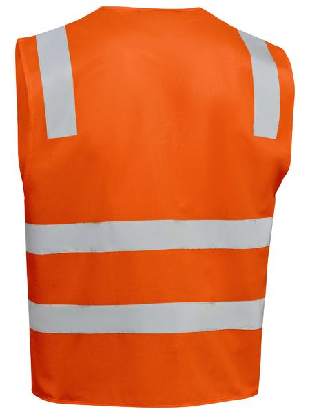Taped Hi Vis Safety Zip Vest