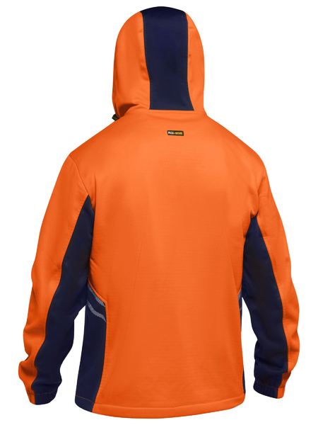 Hi Vis Liquid Repellent Fleece Hoodie