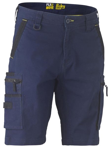 Flx &amp; Move™ Stretch Utility Zip Cargo Short