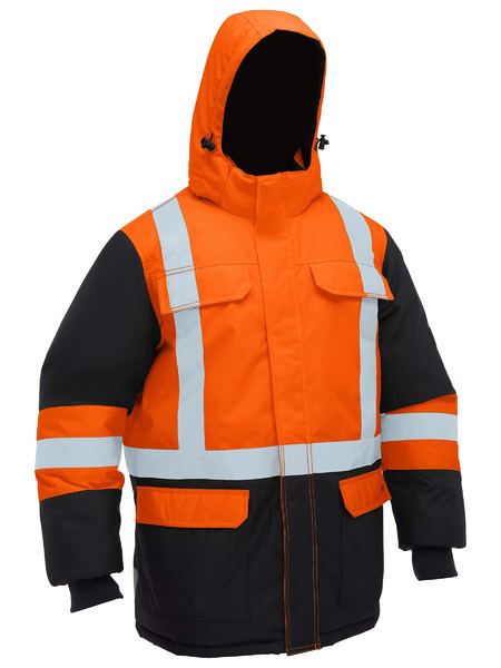 H Taped Hi Vis Freezer Hooded Jacket