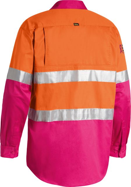 L/S Taped Hi Vis Cool Lightweight Shirt