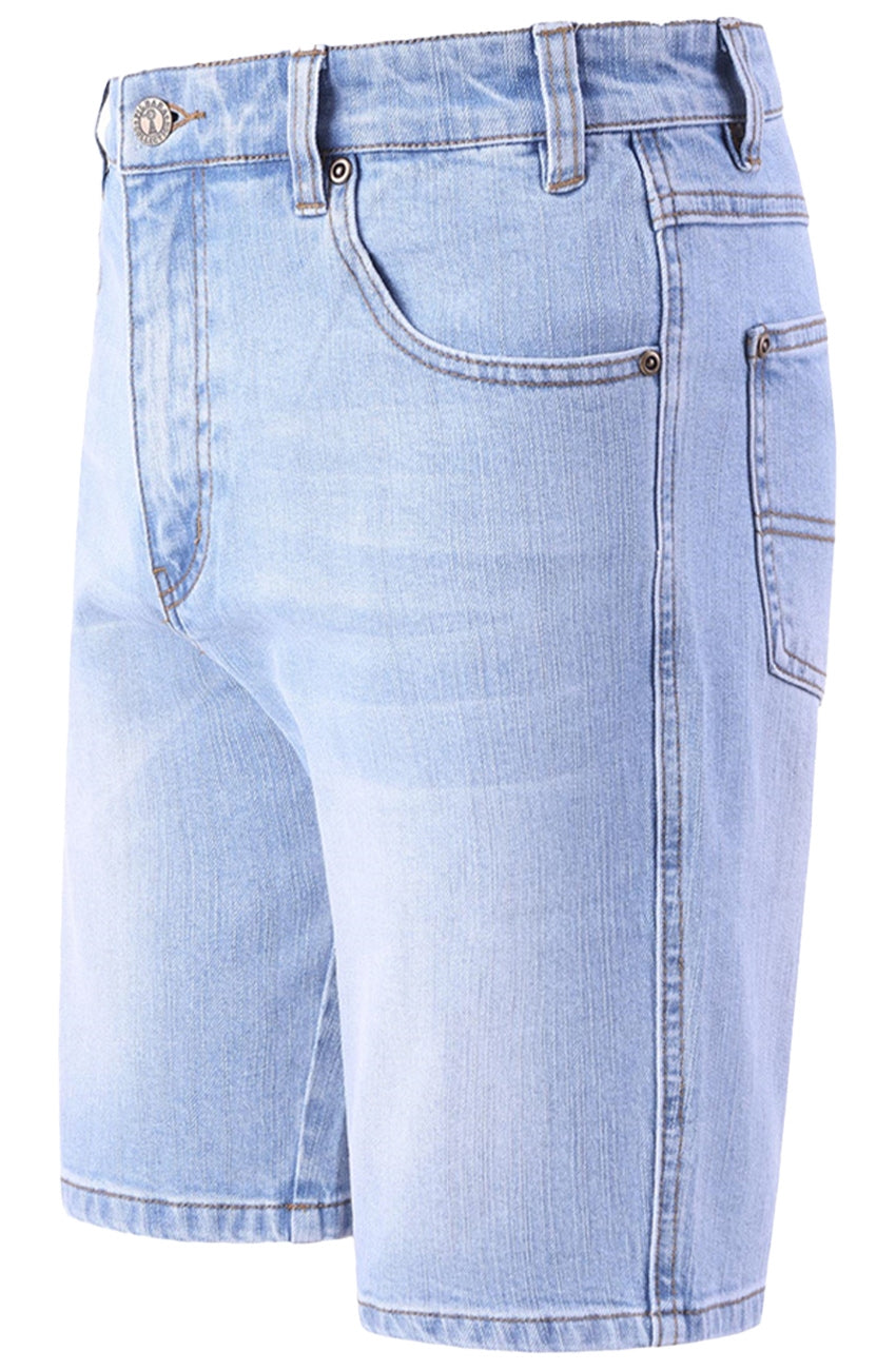 Pilbara Mens Stretch Denim Jean Short