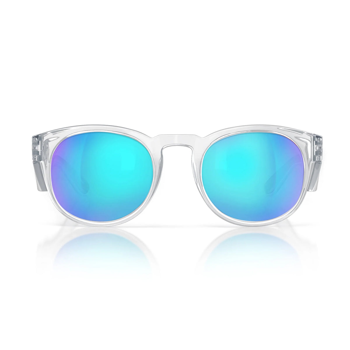 Cruisers Clear Frame/Mirror Blue Polarised