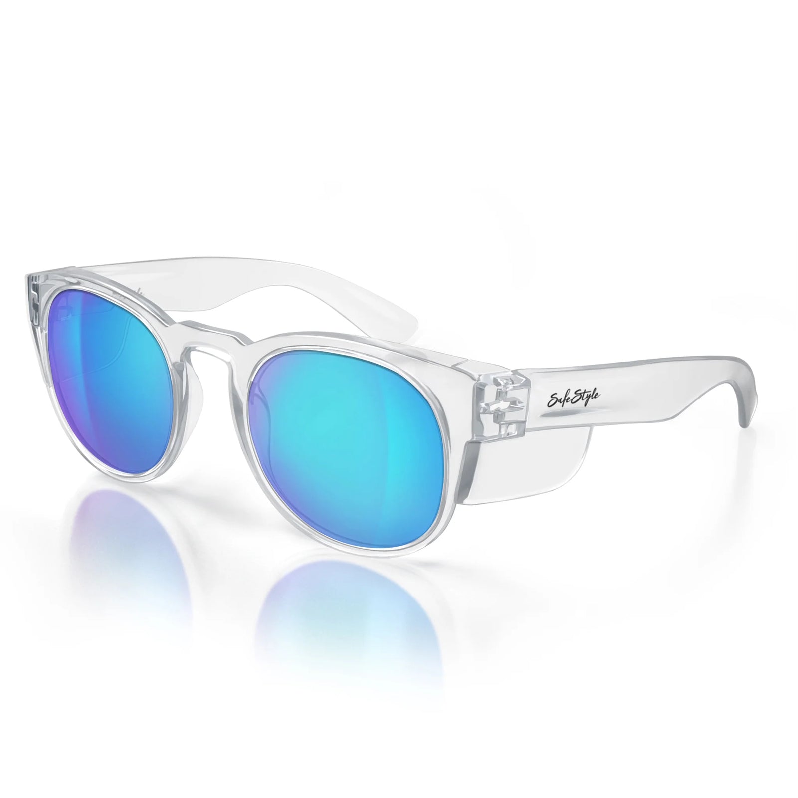 Cruisers Clear Frame/Mirror Blue Polarised