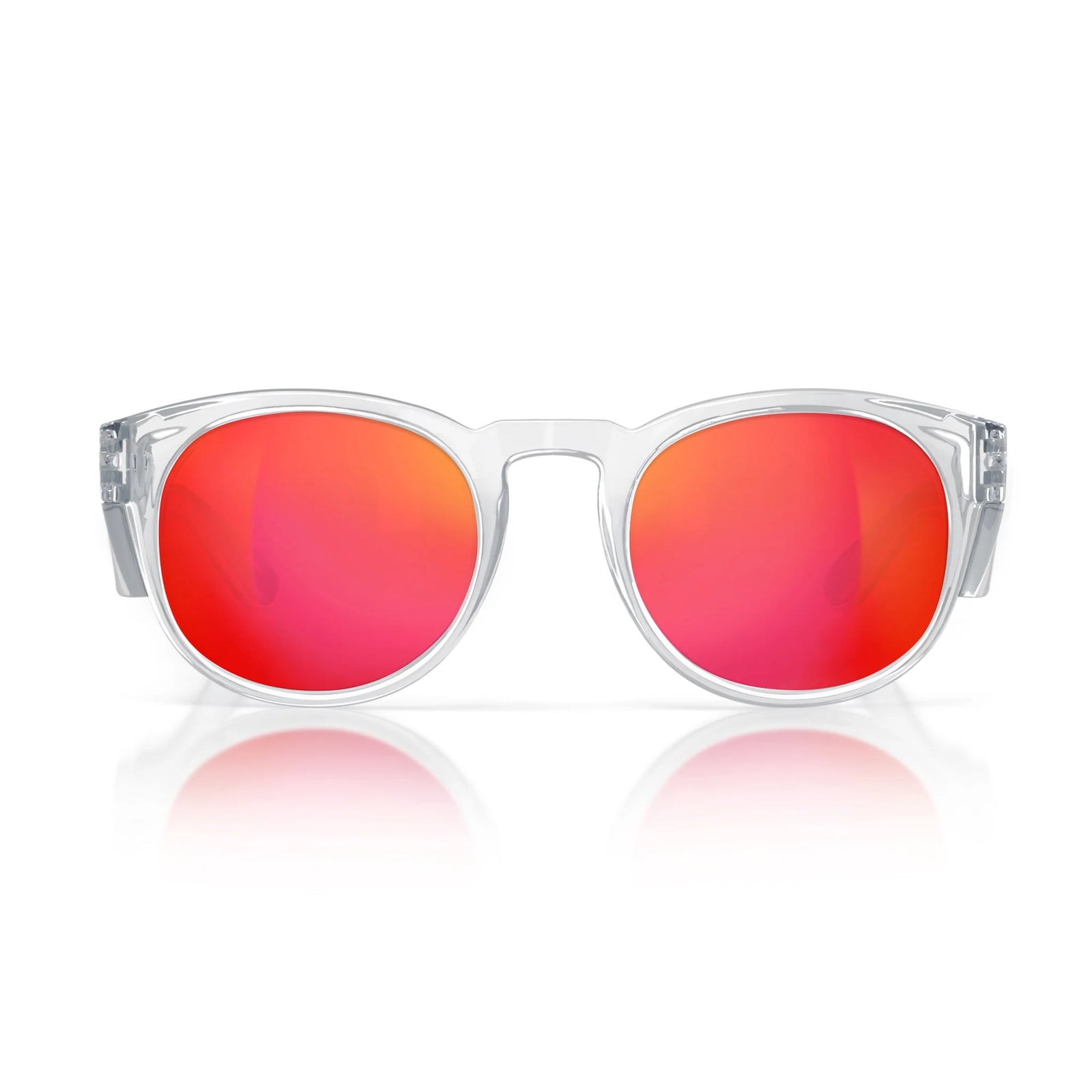 Cruisers Clear Frame/Mirror Red Polarised