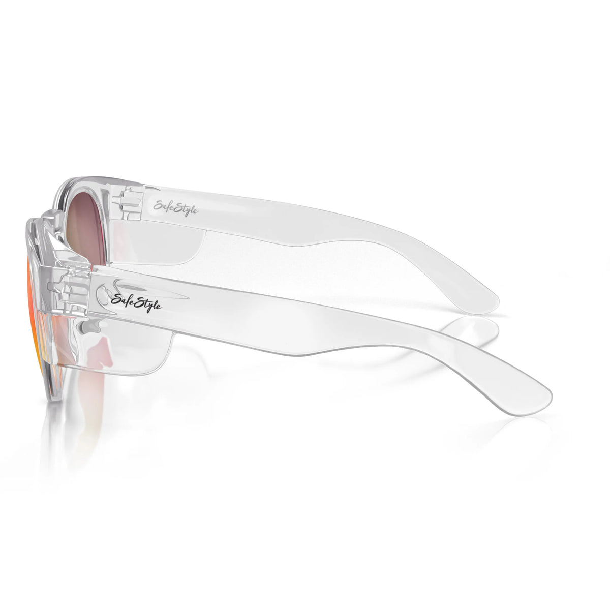 Cruisers Clear Frame/Mirror Red Polarised