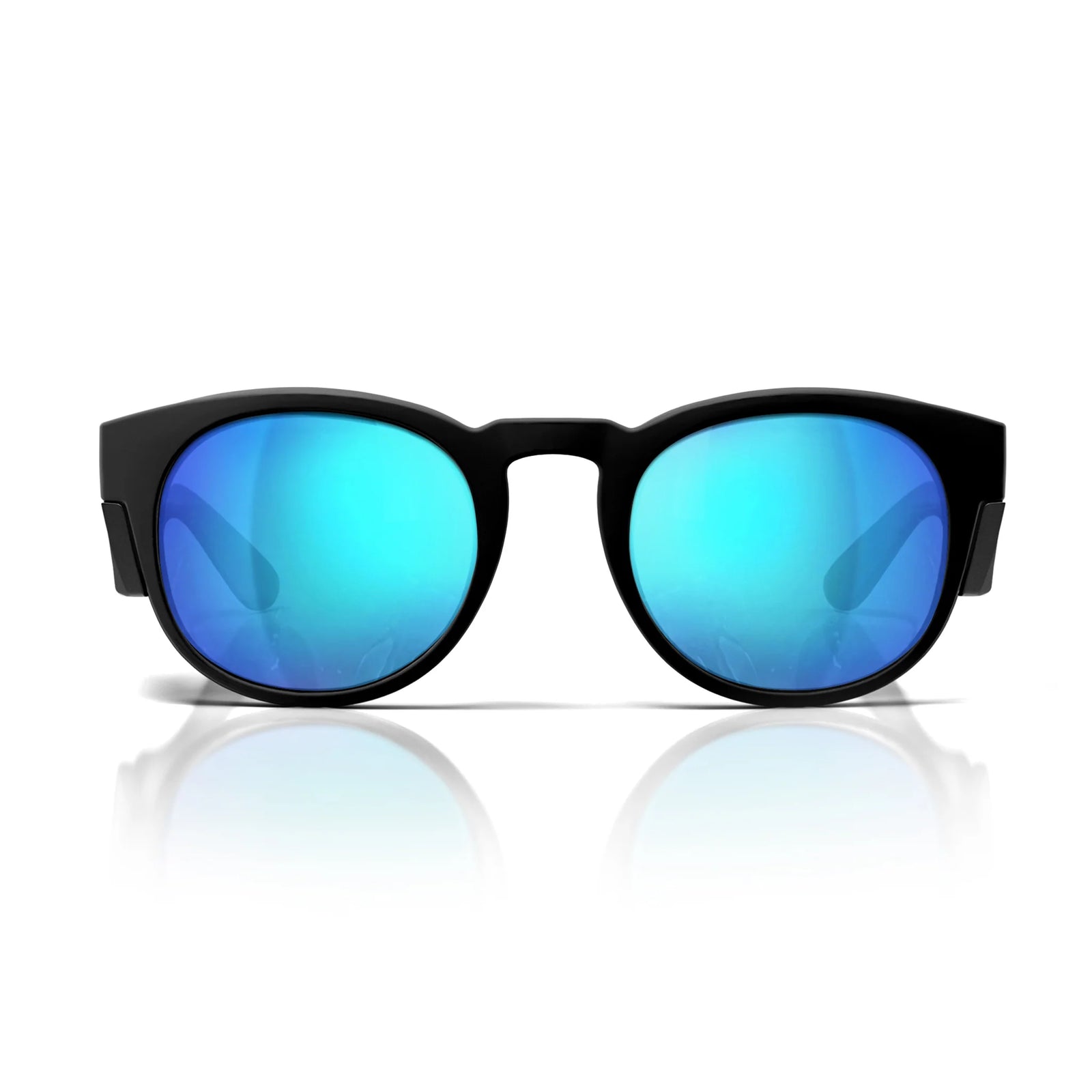Cruisers Matte Black Frame/Mirror Blue Polarised