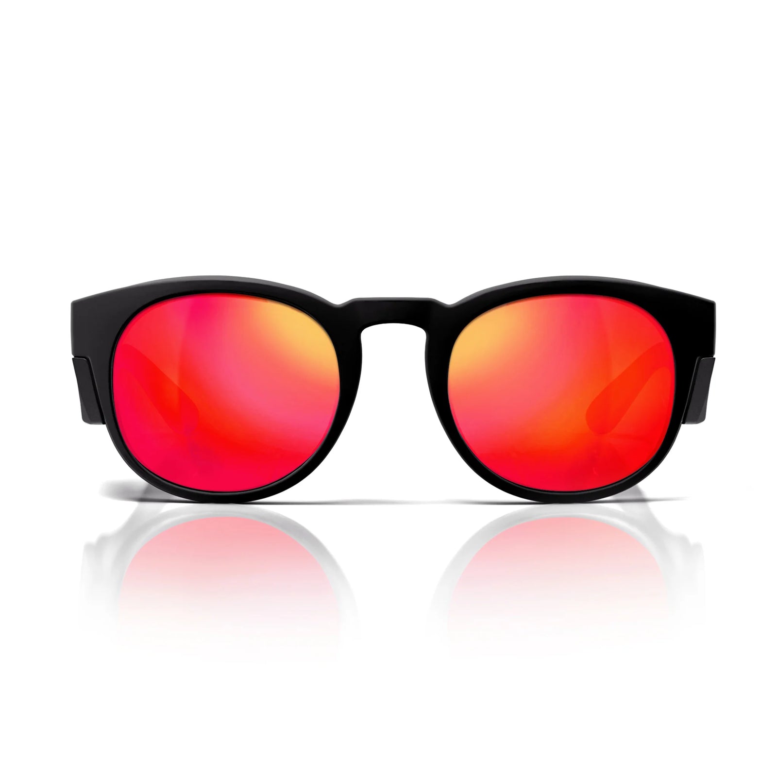 Cruisers Matte Black Frame/Mirror Red Polarised