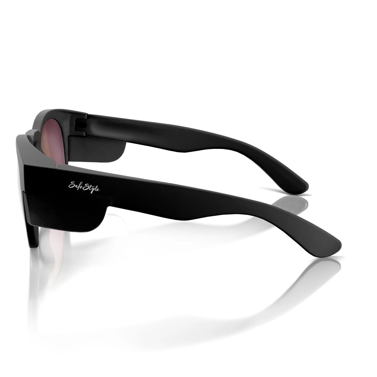 Cruisers Matte Black Frame/Mirror Red Polarised