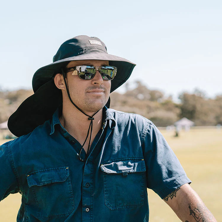 Worksite To Weekend Flap Bucket Hat
