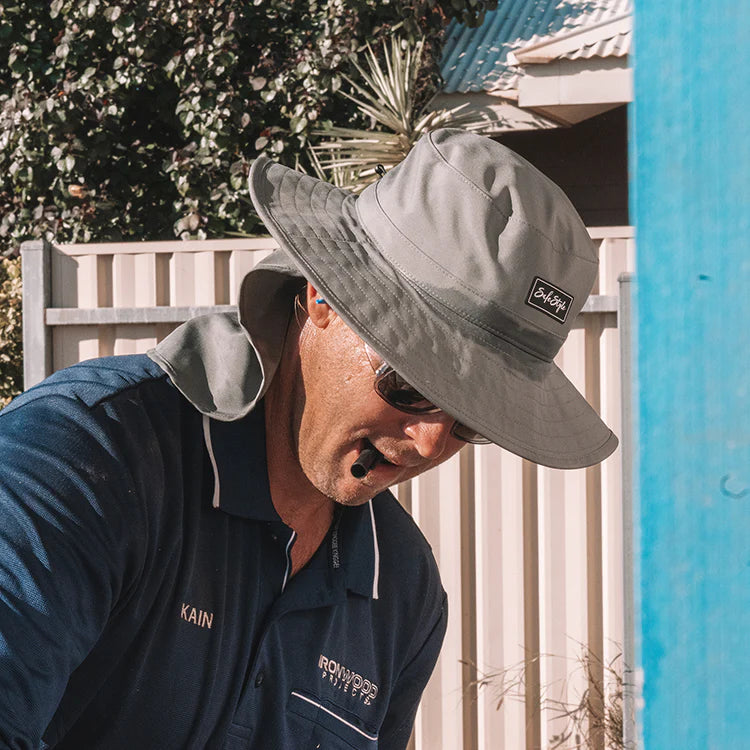 Worksite To Weekend Flap Bucket Hat
