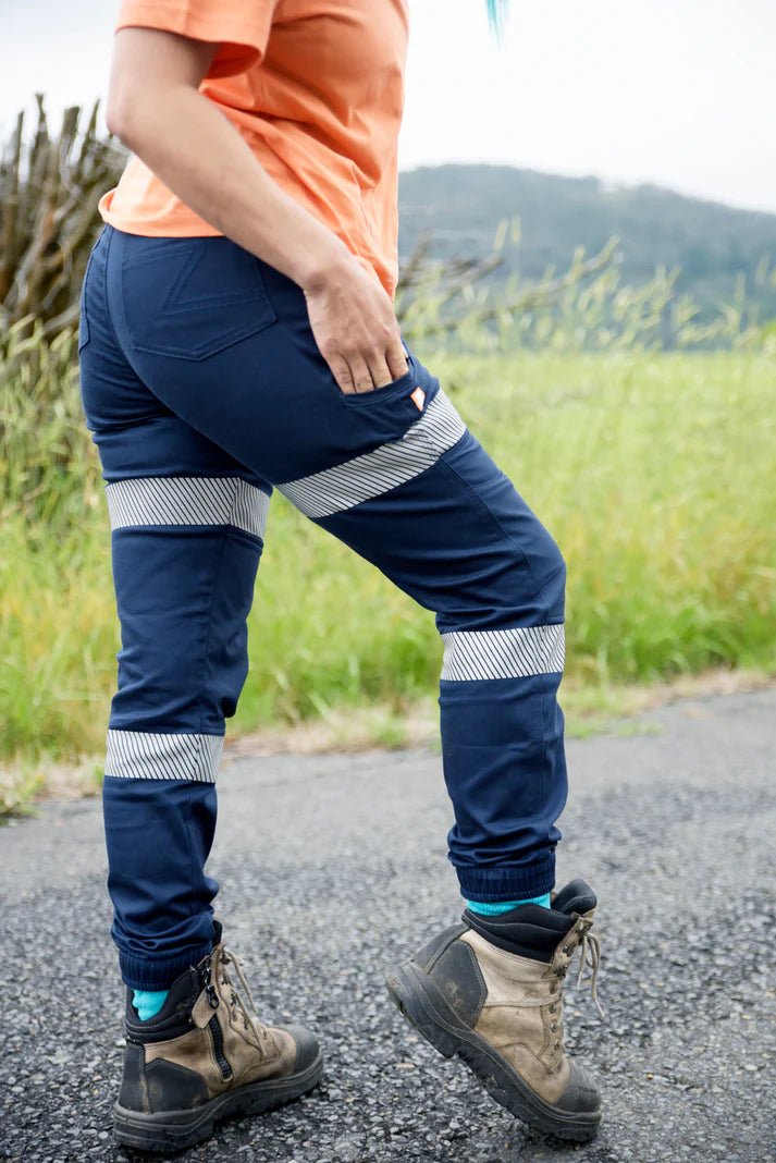 Zadie - The Middy Pant - Mid Rise Reflective