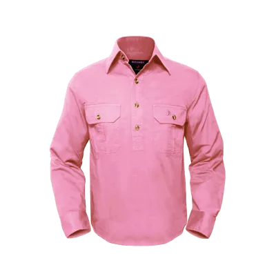 Brumby - Half Button Shirt.