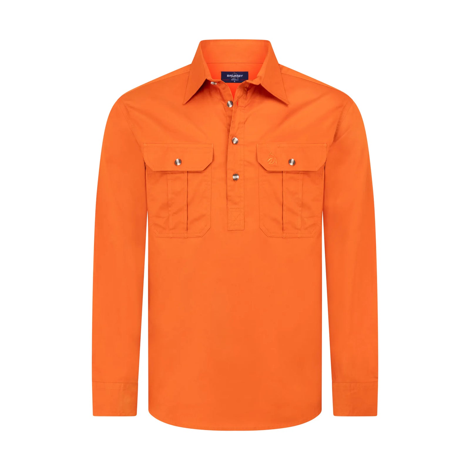 Brumby - Half Button Shirt.